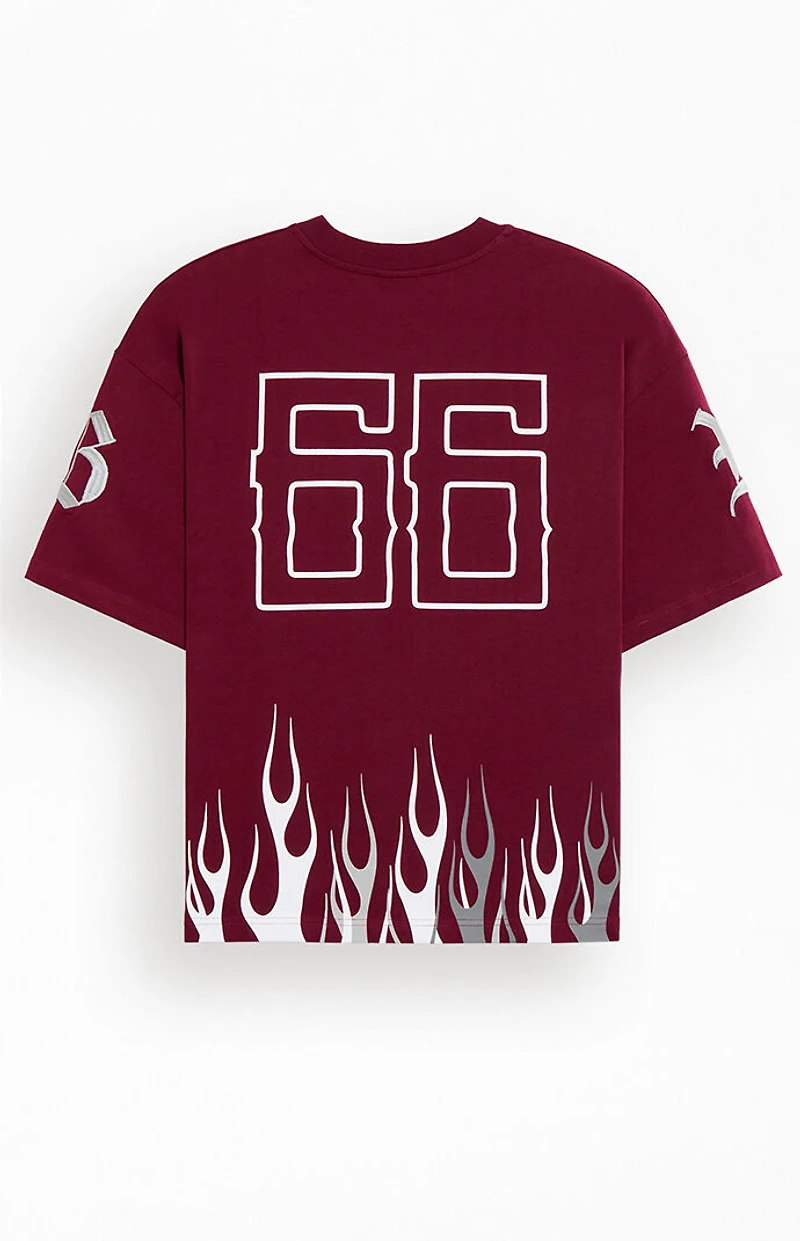 Billy Bones Club Burner Flame Boxy T-Shirt