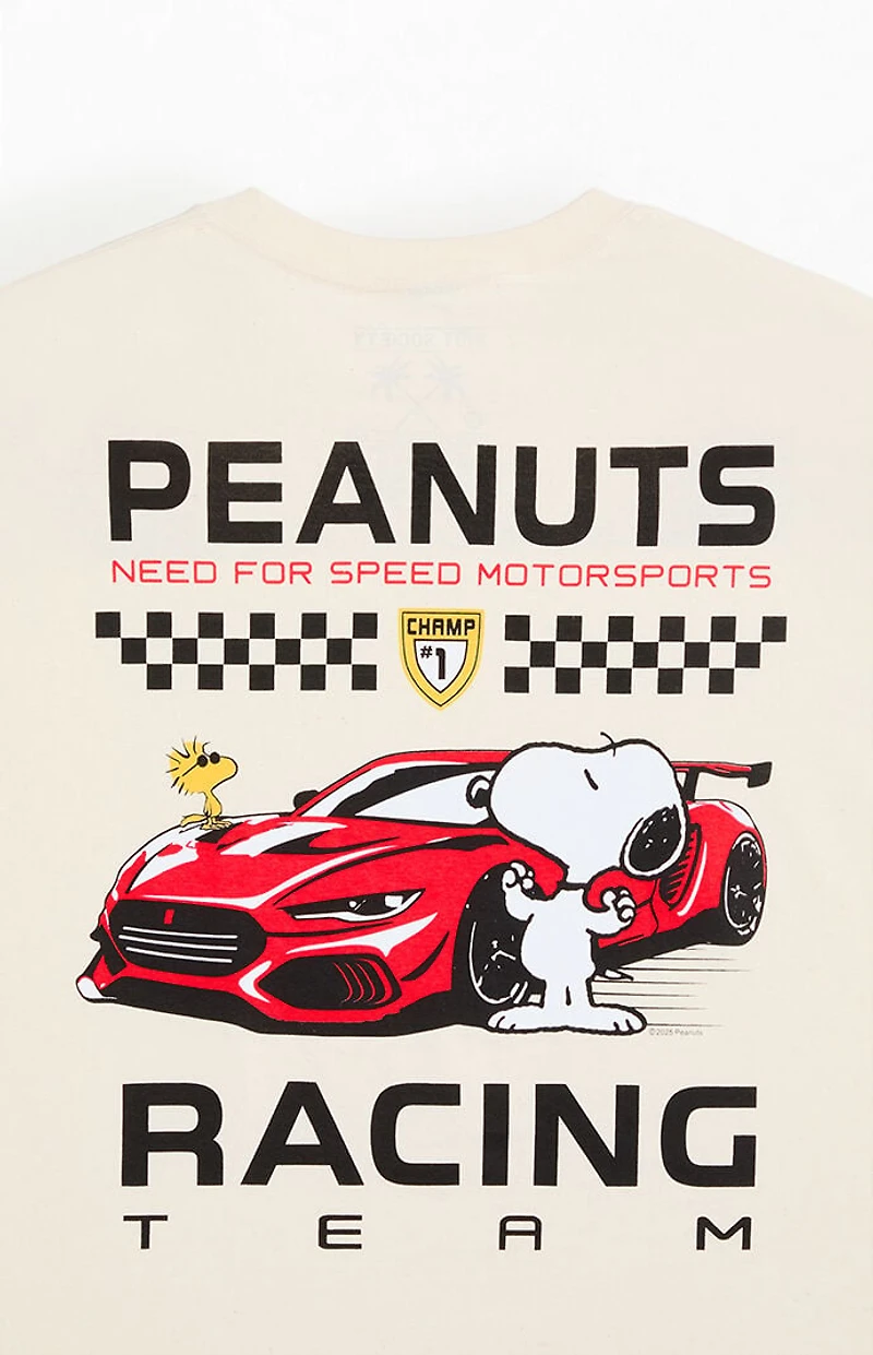Riot Society Peanuts Racing Team T-Shirt