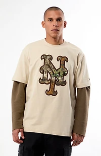 New Era NY Mets Real Tree Camo T-Shirt