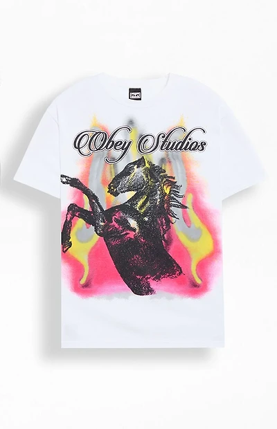 Obey Studios Horse T-Shirt