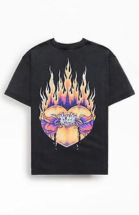 Metallica Burning Heart T-Shirt
