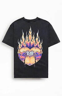 Metallica Burning Heart T-Shirt