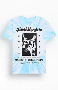 Jimi Hendrix Wisconsin Tie Dye T-Shirt