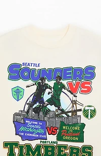 MLS Seattle Sounders Vs Portland Timbers T-Shirt