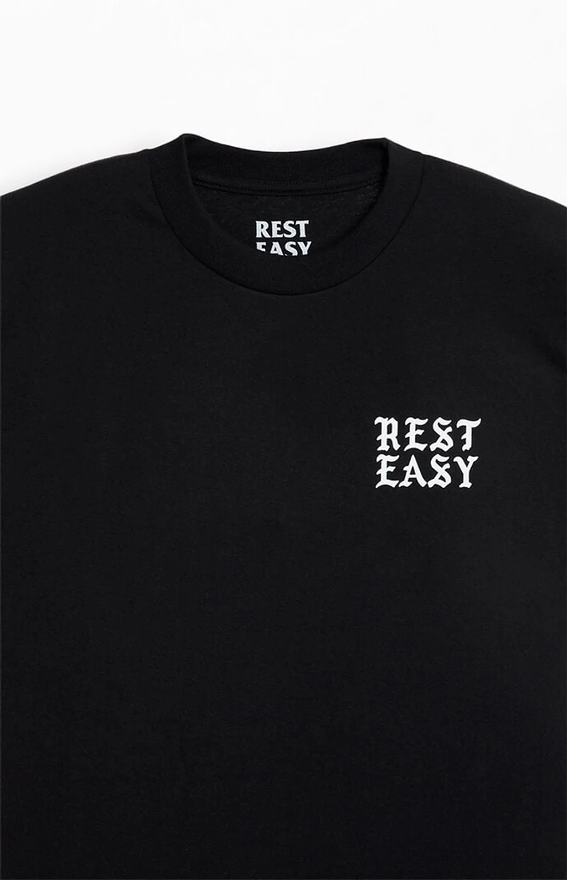 Rest Easy Beware Dog T-Shirt