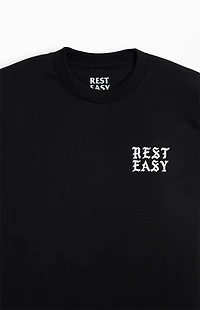 Rest Easy Beware Dog T-Shirt