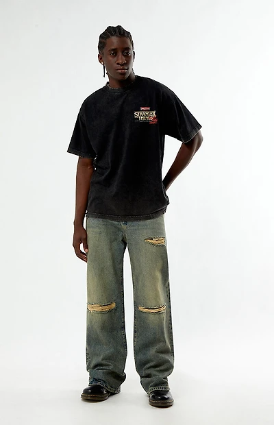 Netflix x Stranger Things Adventure Ripped T-Shirt