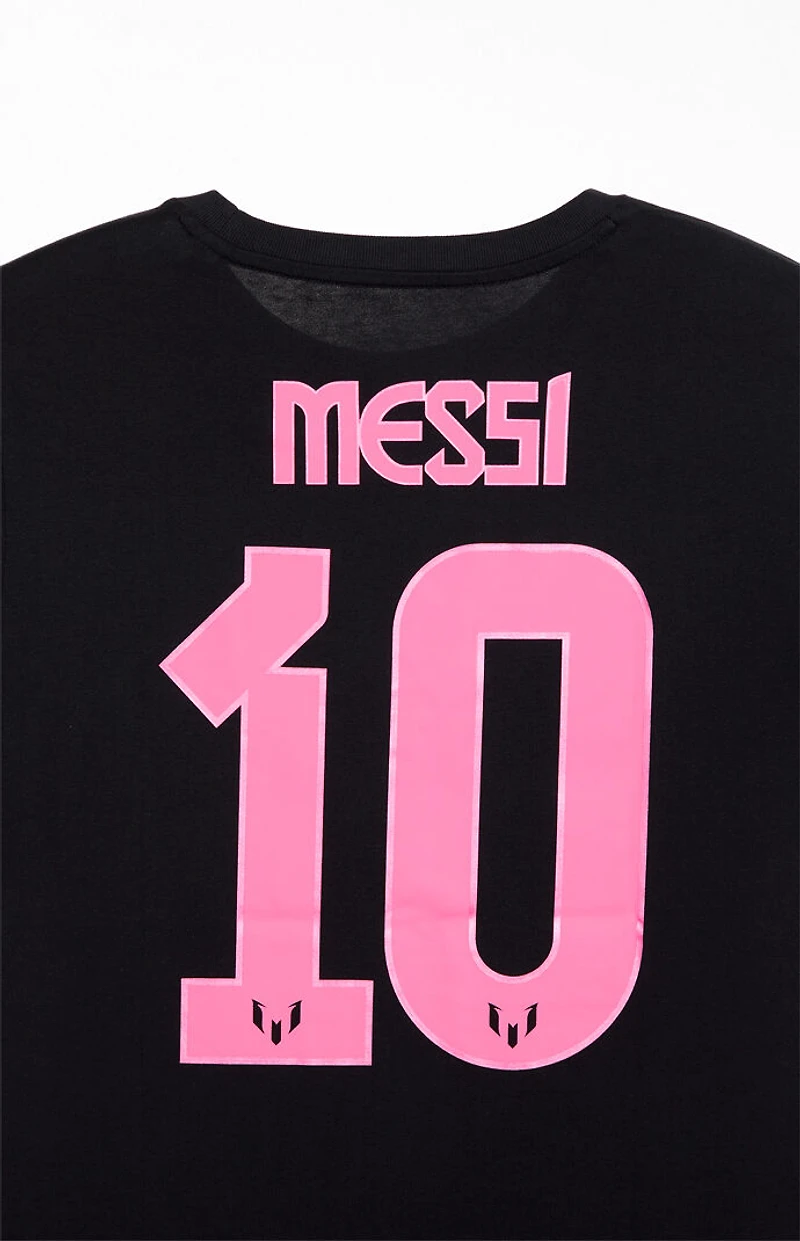 adidas Messi 10 Black T-Shirt