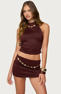 Edikted Briar Necklace Halter Top