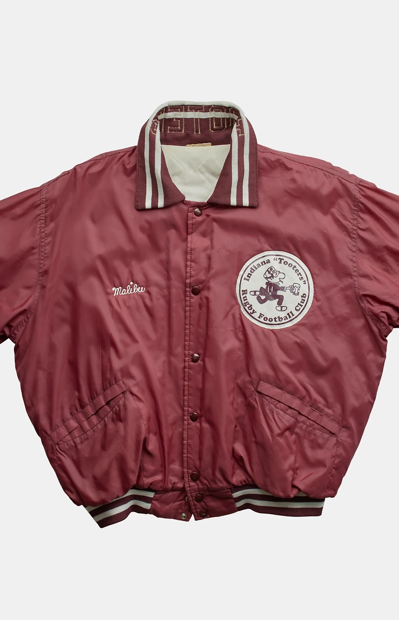 PS VINTAGE '80s Indiana Tooters Rugby Club Varsity Jacket