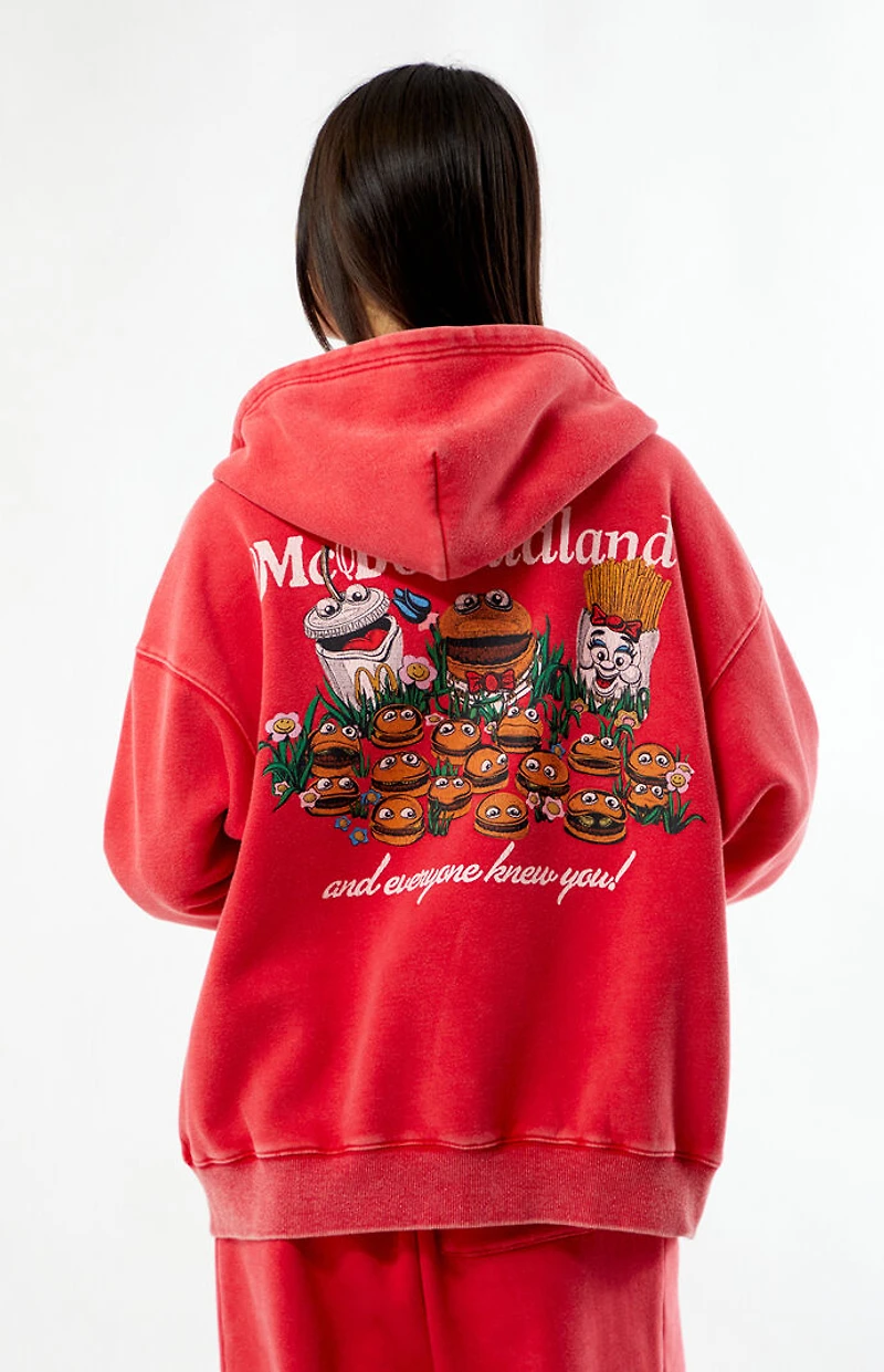 McDonaldland Everyone Knew You Zip Up Hoodie