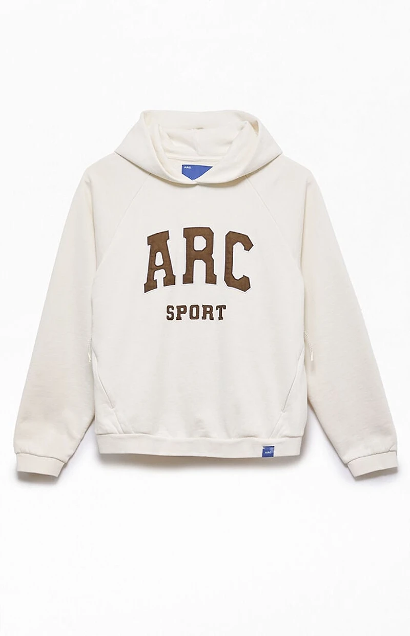 A.R.C. Gray Raglan Sport Fleece Hoodie