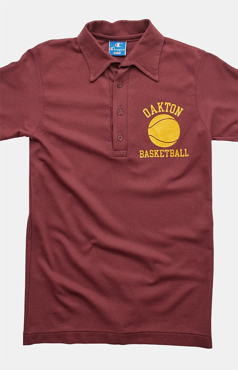 PS VINTAGE 80s Oakton Basketball Graphic Top