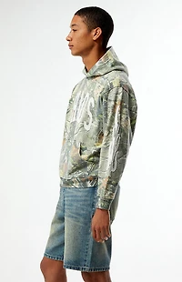 Pacsun Chaos Camo Applique Hoodie