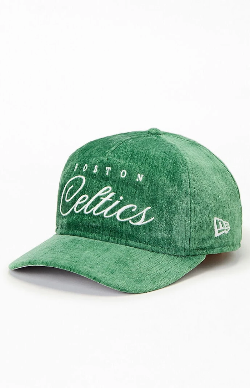 New Era Boston Celtics Team Script 19TWENTY Snapback Hat