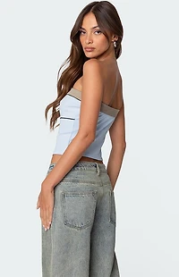 Edikted Ciara Ribbed Tube Top