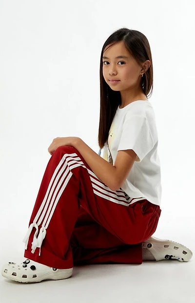 Pacsun Kids Red Bow Track Pants