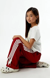 Pacsun Kids Red Bow Track Pants