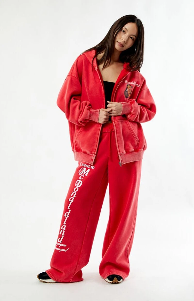 McDonaldland Everyone Knew You Zip Up Hoodie