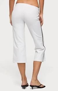 Edikted Milene Contrast Terry Capri Pants