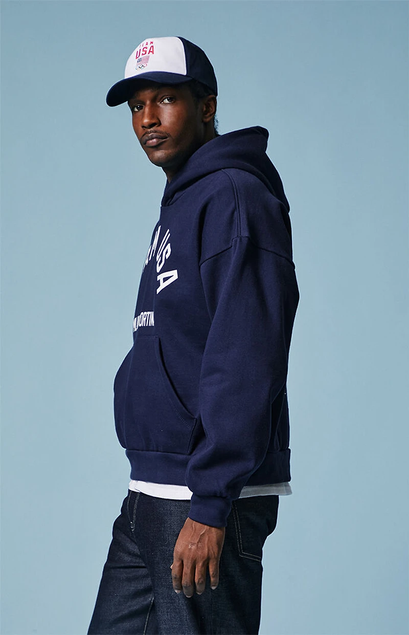 Olympics Navy Milano Cortina Team USA Dreams Hoodie
