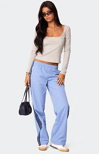 Edikted Nikki Nylon Pants