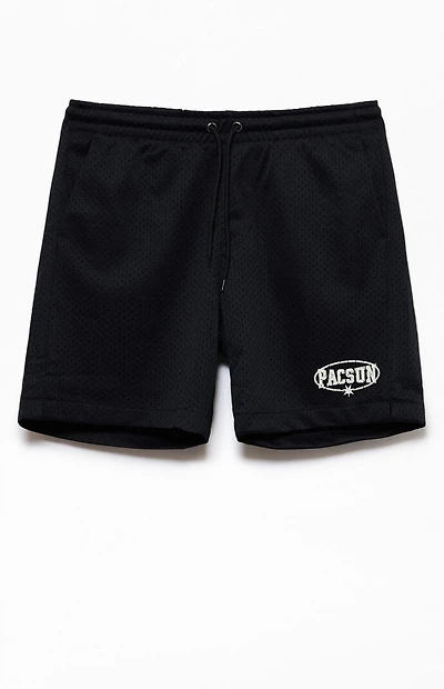 Pacsun Black Mesh Basketball Shorts