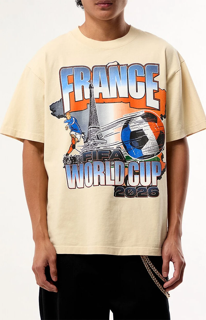 FIFA World Cup Team France Eiffel Tower T-Shirt