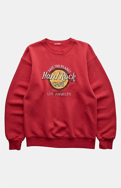 PS VINTAGE '90s Hard Rock Cafe LA Crew Neck Sweatshirt