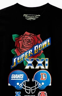 Mitchell & Ness NFL Super Bowl NY Giants Vs Denver Broncos T-Shirt