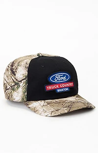 Brixton Form Truck Camo Country Snapback Hat