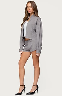 Edikted Roshelle High Neck Jacket