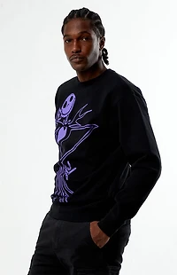 HUF x Disney Jack Skellington Crew Neck Sweatshirt