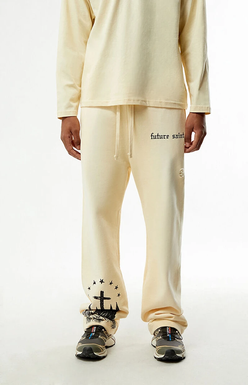 FUTURE SAINT Born Of Light Straight Leg Sweatpants