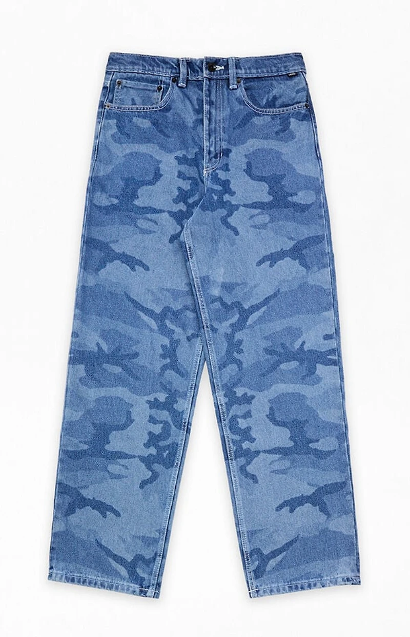 Vans Kids Check-5 Camo Loose Jeans