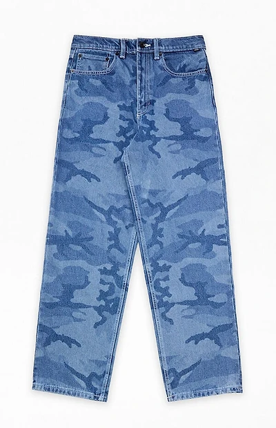 Vans Kids Check-5 Camo Loose Jeans