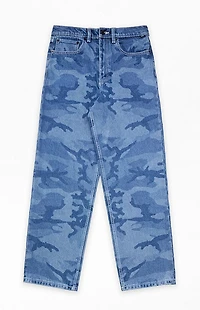 Vans Kids Check-5 Camo Loose Jeans
