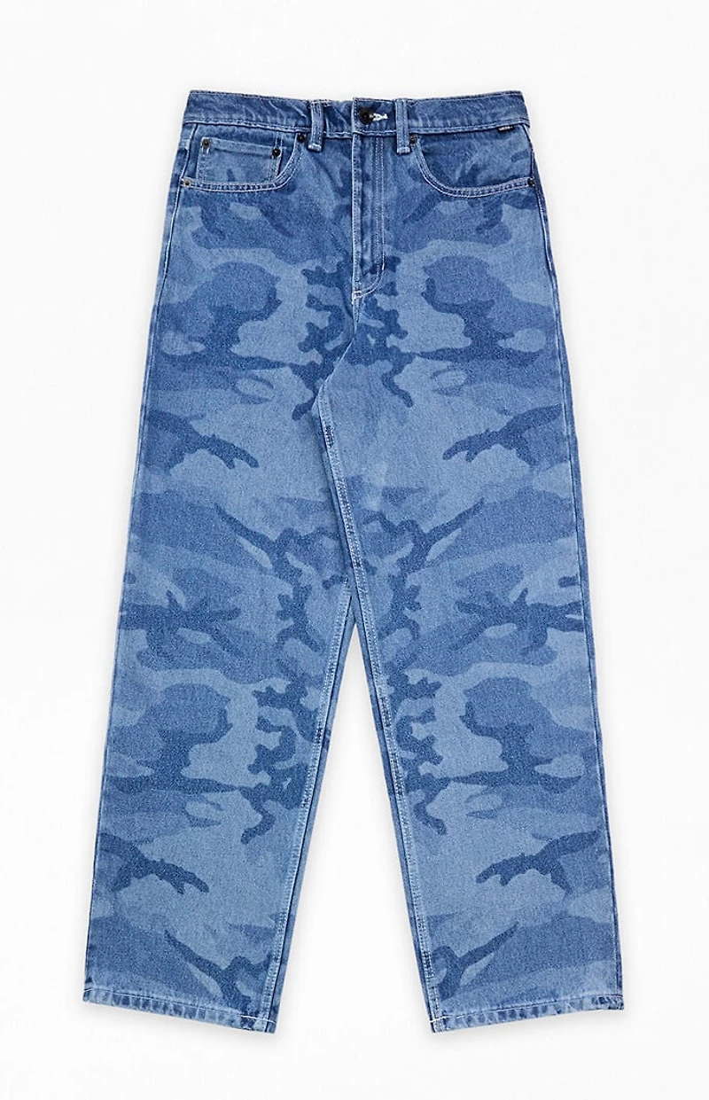 Vans Kids Check-5 Camo Loose Jeans