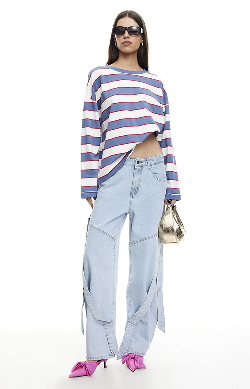 LIONESS Offshore Low Rise Baggy Jeans