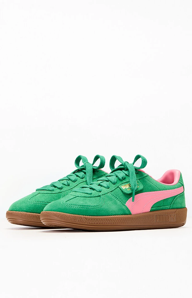 Puma Women's Green Palermo Sneakers