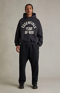 Fear of God ESSENTIALS Vintage Black Active Trace Relaxed Sweatpants