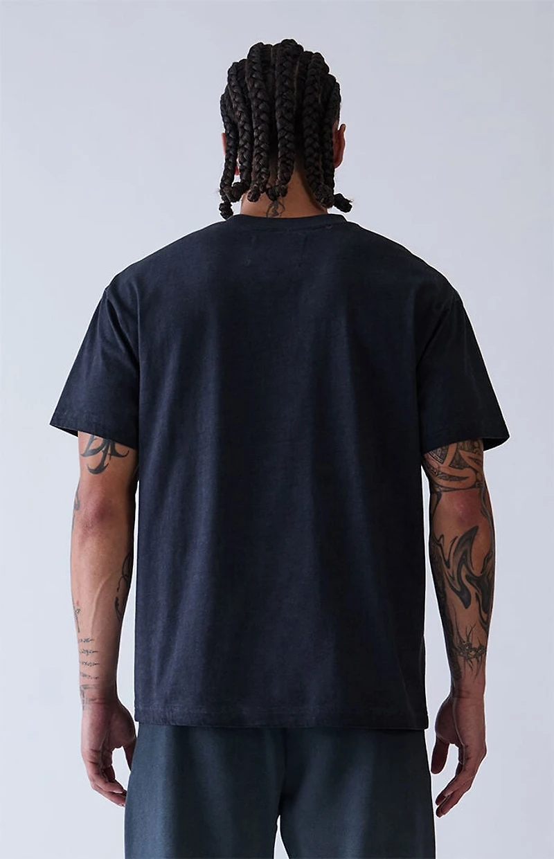 A.R.C. Black Vintage Wash Heavyweight T-Shirt