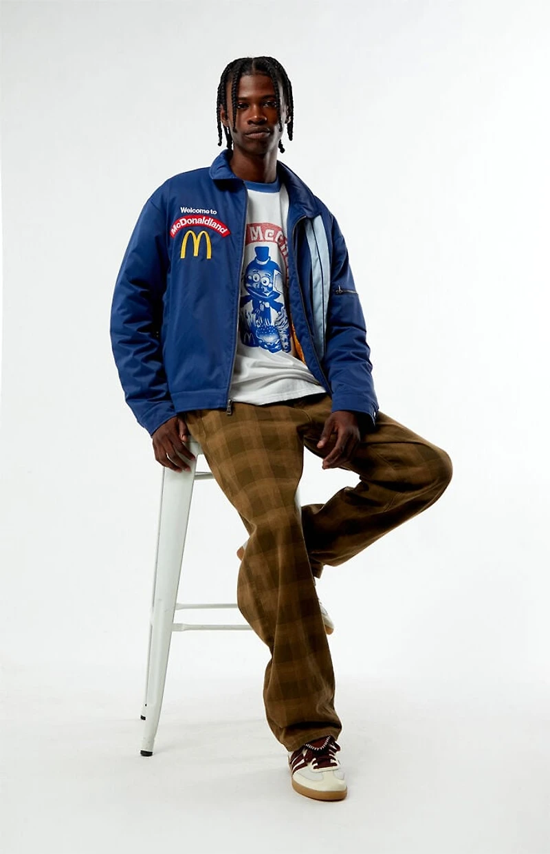 McDonaldland Welcome Stripe Coach Jacket