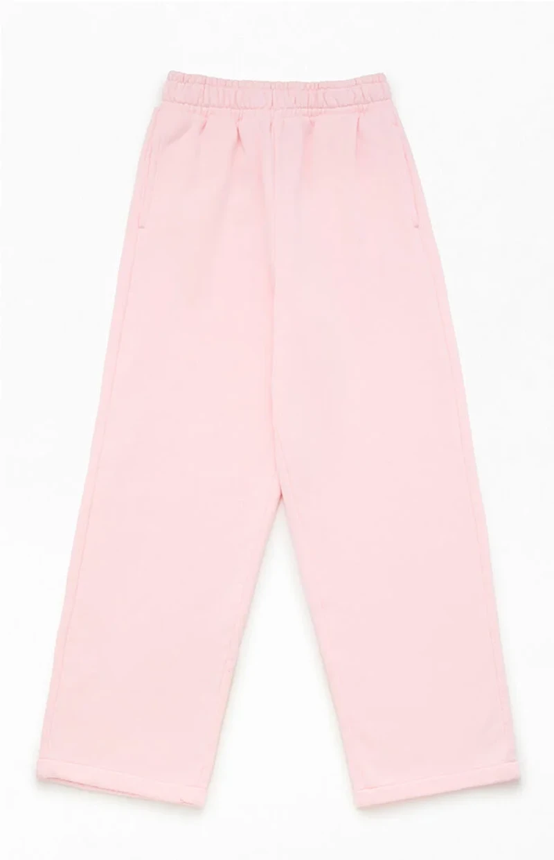 Pacsun Kids Pink Ultra Baggy Sweatpants
