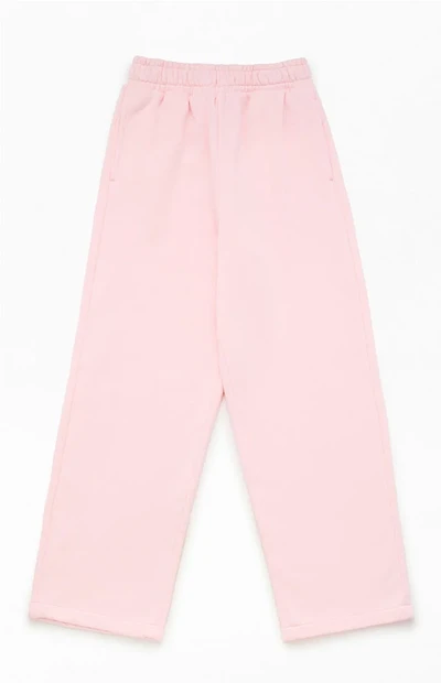 Pacsun Kids Pink Ultra Baggy Sweatpants