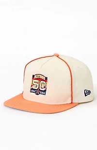 New Era Houston Astros Nylon 50th Anniversary Snapback Hat