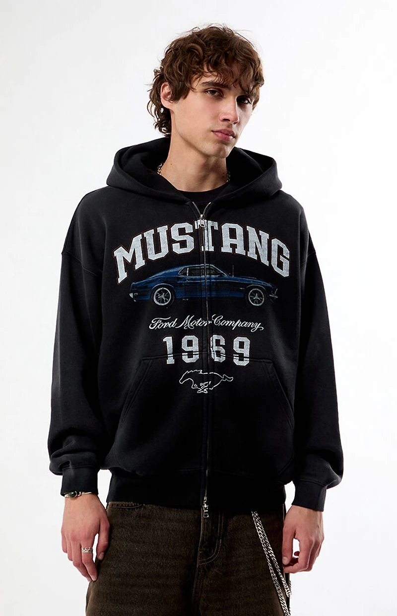 FORD Mustang Zip Up Hoodie