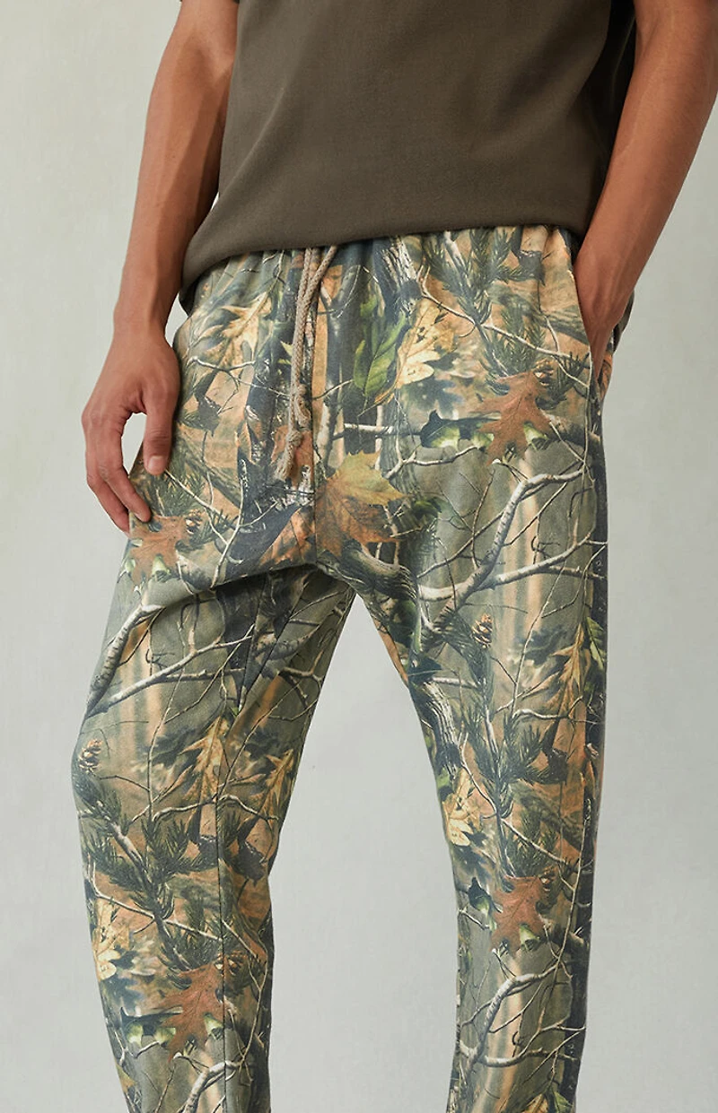 Pacsun Camo Straight Leg Sweatpants
