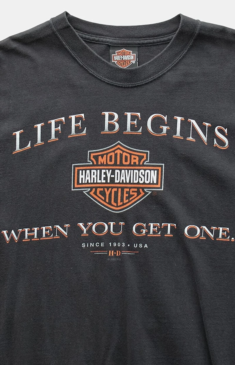 PS VINTAGE Black 2000s Harley Davidson T-Shirt