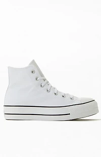 Converse Women's White Chuck Taylor Platform High Top Sneakers